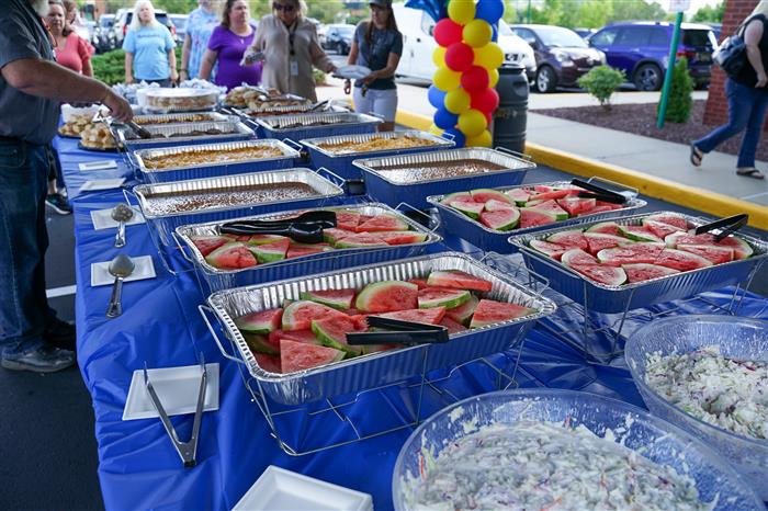Food at the AIU Back-to-School Celebration